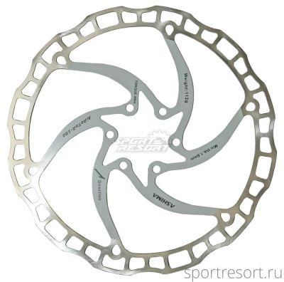 Тормозной диск Ashima ARO-08 180 mm белый