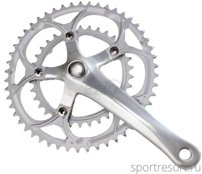 Система M-Wave Road Chainwheel Set 9ск (42/52T, 170mm) серебро