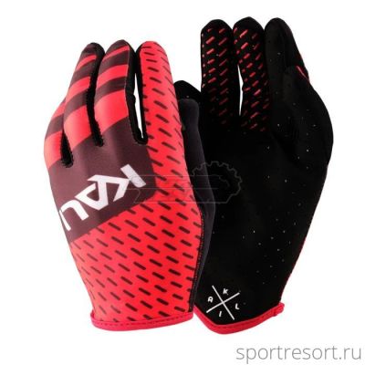 Велоперчатки KALI Mission Slip-On (L) red black 02-430321647