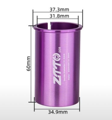 Подседельный переходник ZTTO 31.8-34.9 мм